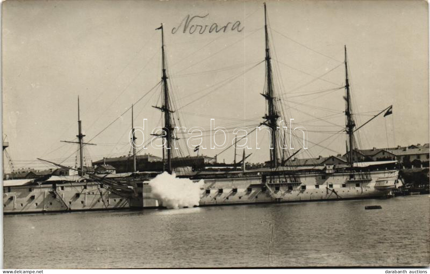 * T2 SMS NOVARA (1850) Cs. és Kir. Haditengerészet Fregattja / K.u.K. Kriegsmarine Fregatte / Austro-Hungarian Navy Sail - Non Classificati