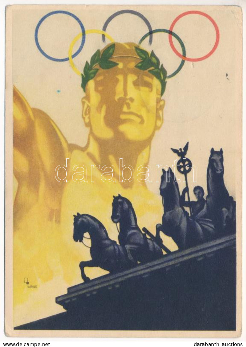 T2/T3 1936 Deutschland. XI. Olympische Spiele Berlin / Summer Olympics In Berlin / 1936. évi Nyári Olimpiai Játékok + So - Non Classificati