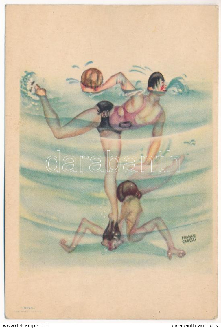 ** T2 Littoriali Torino V Giuochi Universitari Internazionali 1933 / G.U.F. University International Games, Water Polo,  - Non Classificati