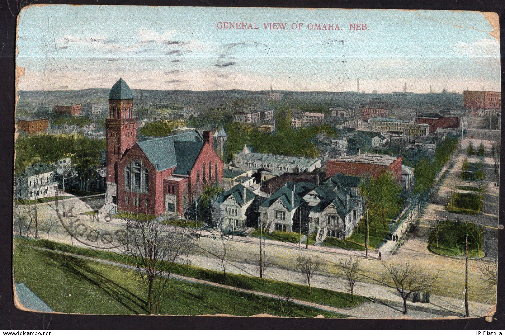 United States - 1912 - Omaha - General View - Omaha