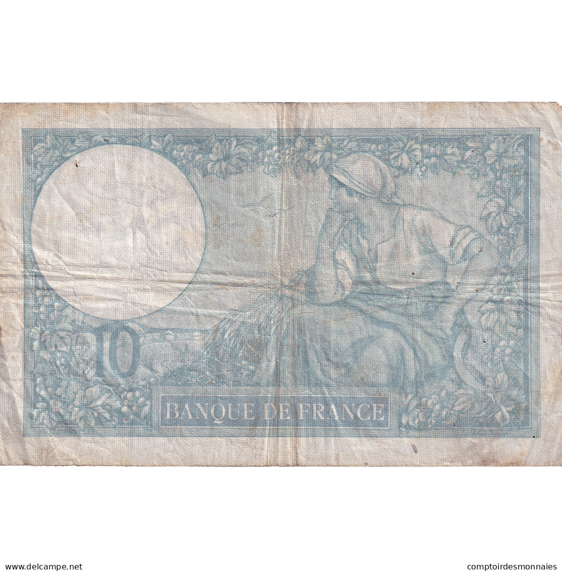 France, 10 Francs, Minerve, 1939, N.76332, TB, Fayette:7.15, KM:84 - 10 F 1916-1942 ''Minerve''