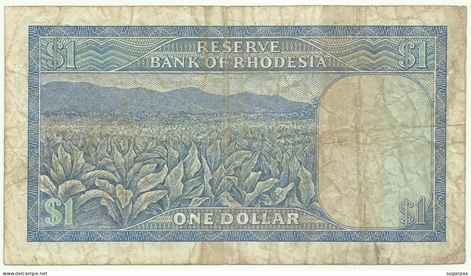 Rhodesia - 1 Dollar - 1971.08.18 - P 30.f - Serie L/39 - Sign. 1 - Rhodésie