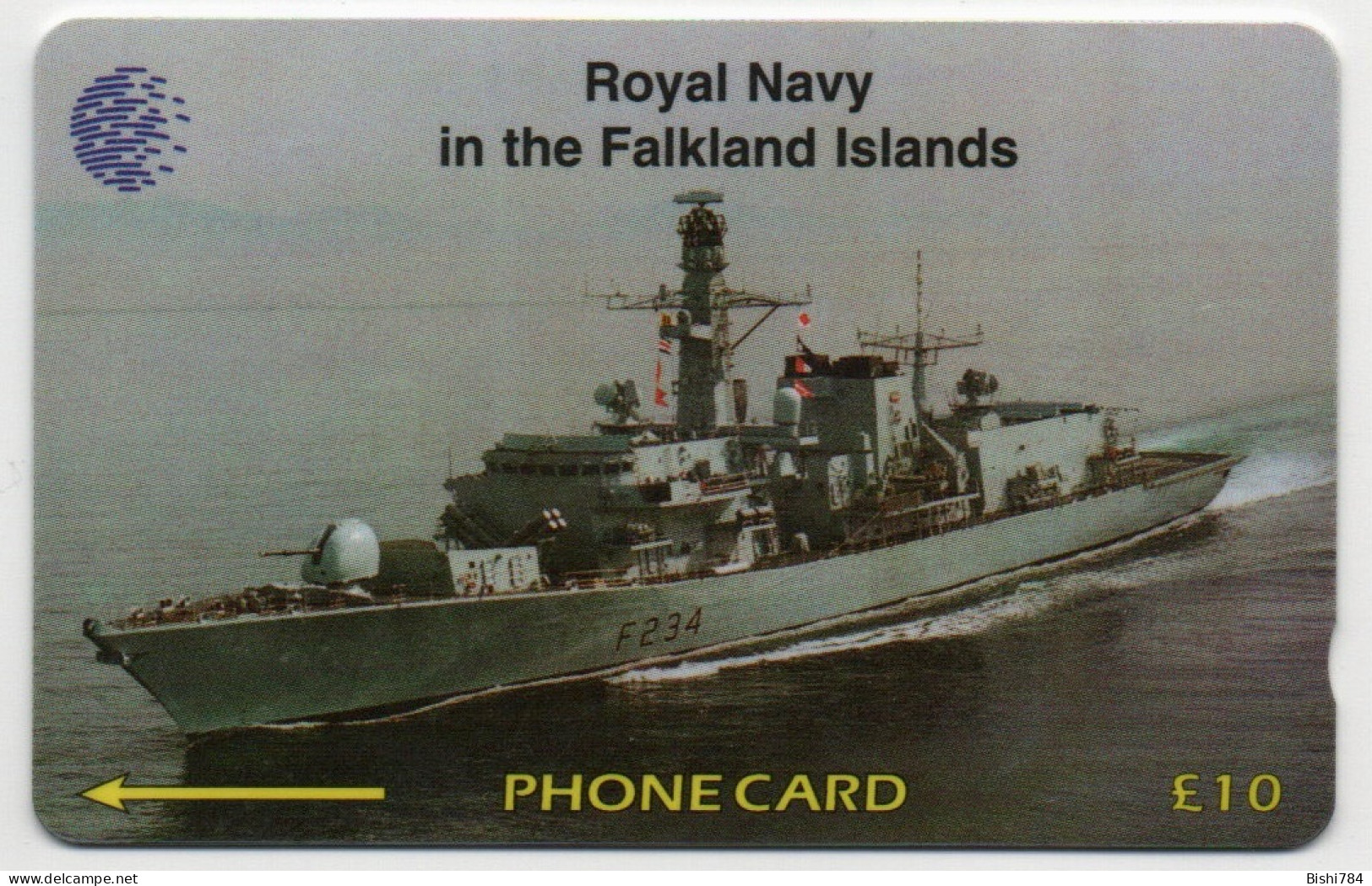 Falkland Islands - HMS Iron Duke - 59CFKC - Falkland