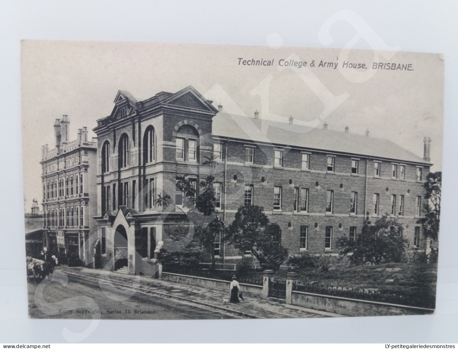 #CPA.761 - BRISBANE Technical College & Army House - Australie Photo - Brisbane