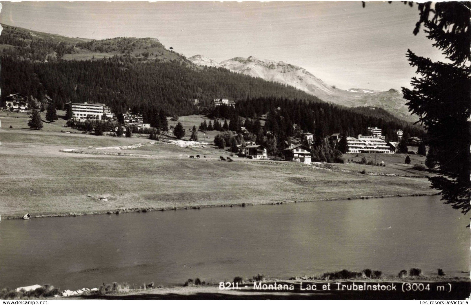 SUISSE - Valais - Montana Lac Et Trubelnstock - Carte Postale  Ancienne - Other & Unclassified