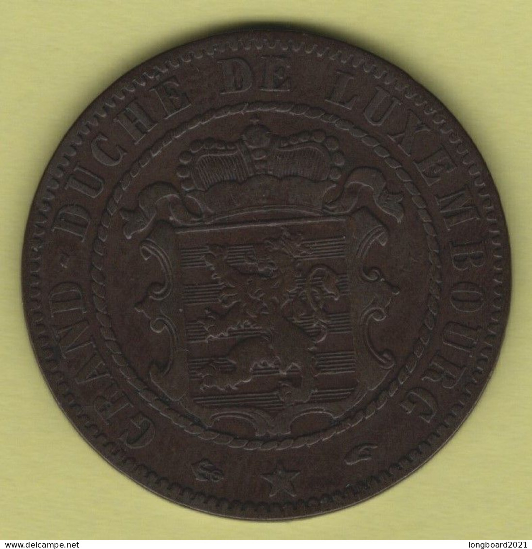 LUXEMBOURG - 10 CENTIMES 1855 - Luxemburg