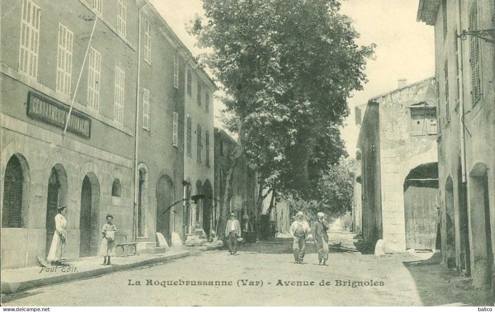 La Roquebrussanne - Gendarmerie - Avenue De Brignoles - La Roquebrussanne