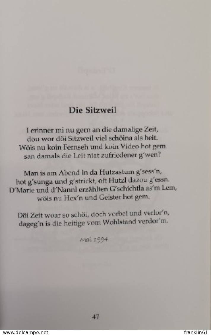 Mein Büchlein Kunterbunt. - Poesia