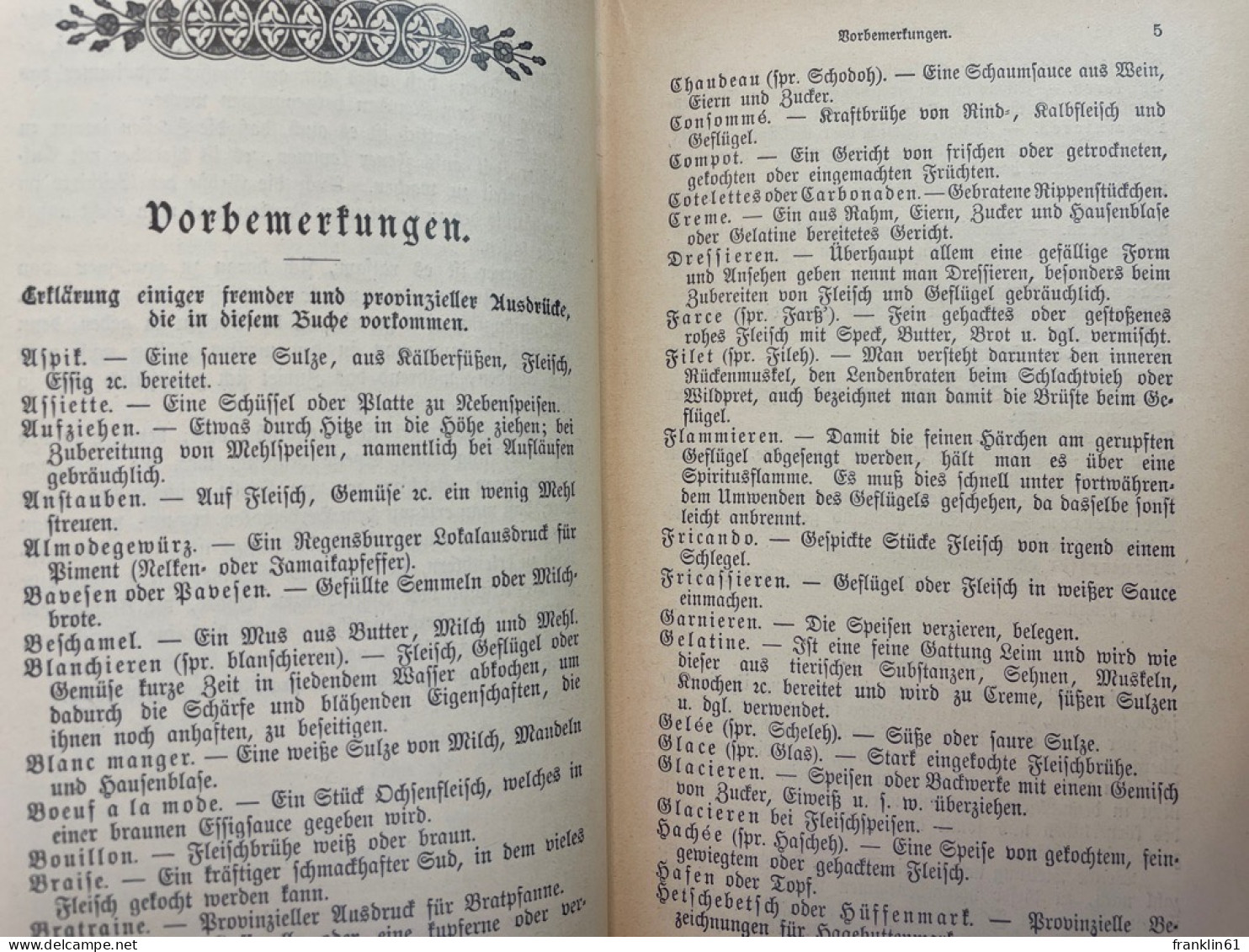 Marie Schandris berühmtes Regensburger Kochbuch.