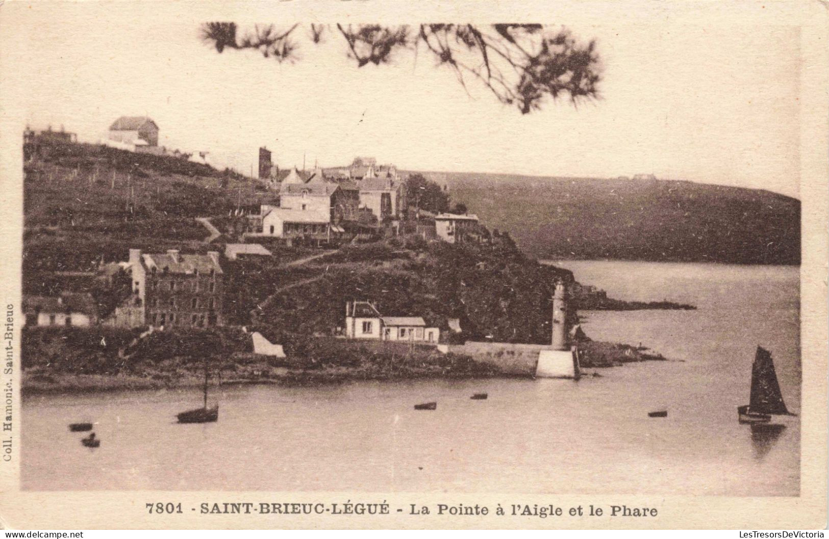 FRANCE - Saint Brieuc Légué - La Pointe à L'Aigle Et Le Phare - Carte Postale  Ancienne - Saint-Brieuc