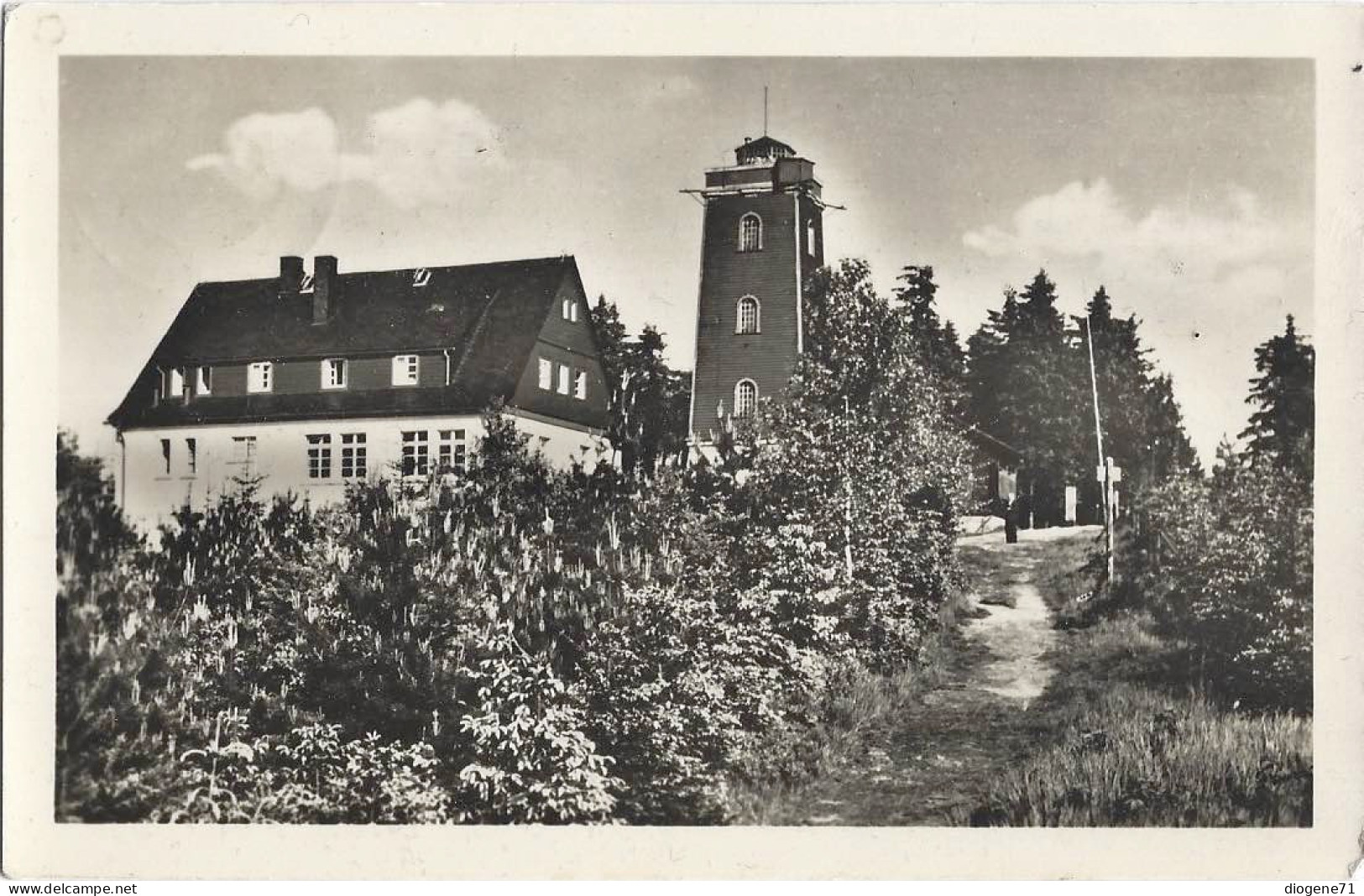 Kuhberg HO Berggasthaus  Amt Schönheide 1955 - Schoenheide