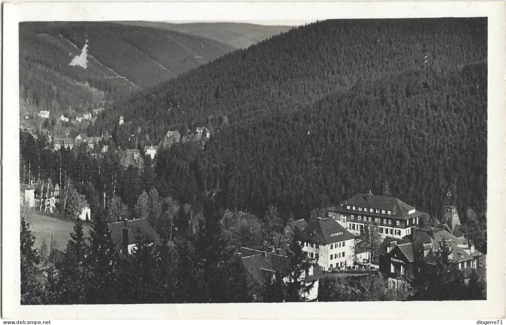 Blick Vom Kurort Bärenfels Nach Kipsdorf 1959 - Kipsdorf