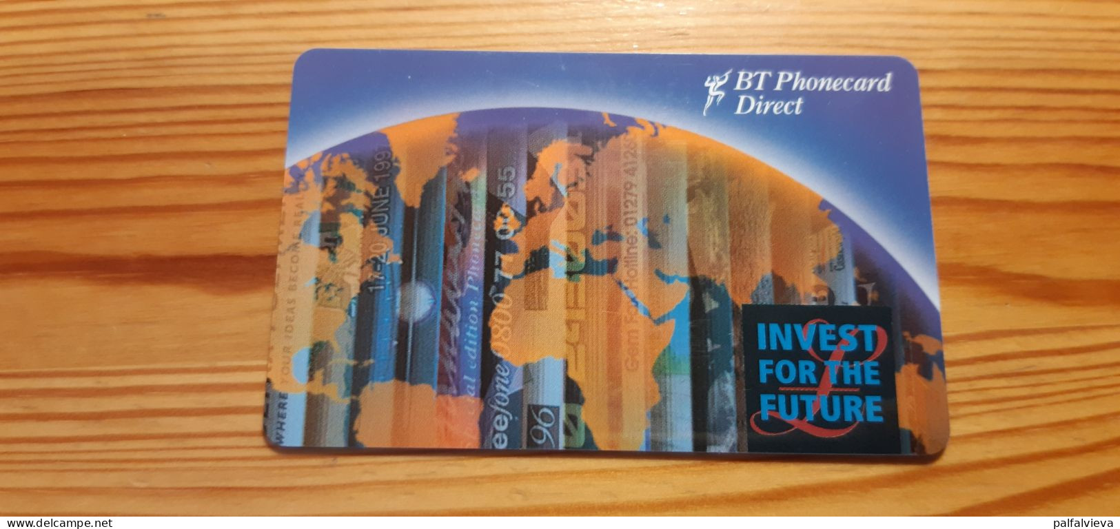Phonecard United Kingdom - BT Phonecard Direct - BT Kaarten Voor Hele Wereld (Vooraf Betaald)