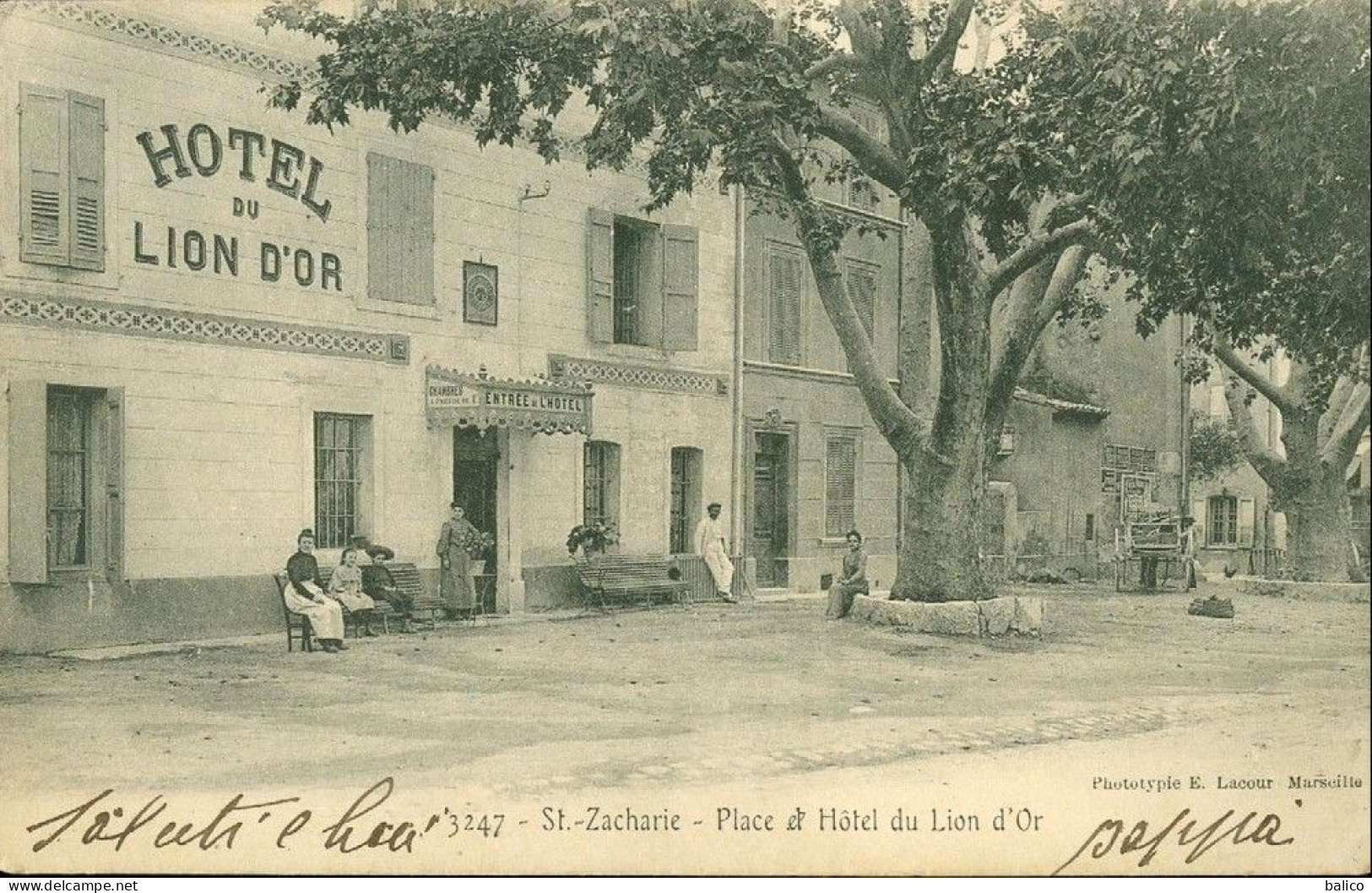 Saint-Zacharie - Hôtel Du Lion D'Or - Saint-Zacharie