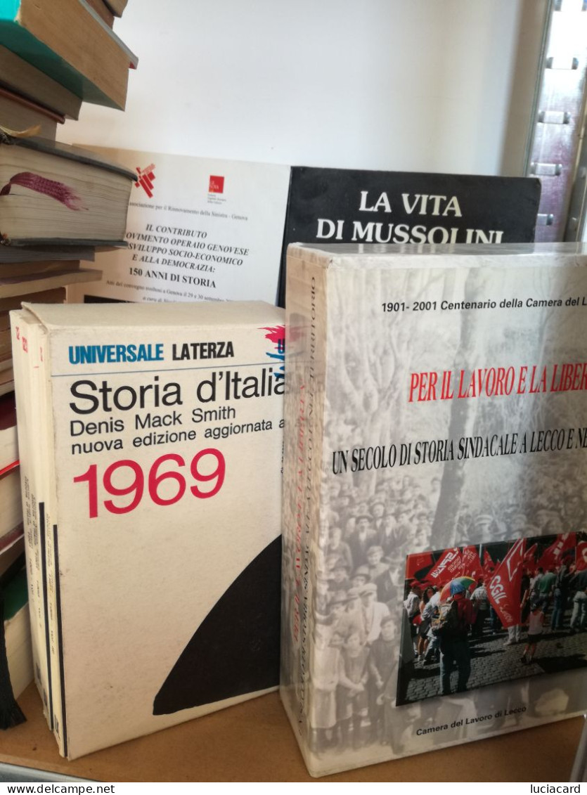 LOTTO 100 LIBRI STORIA SAGGISTICA