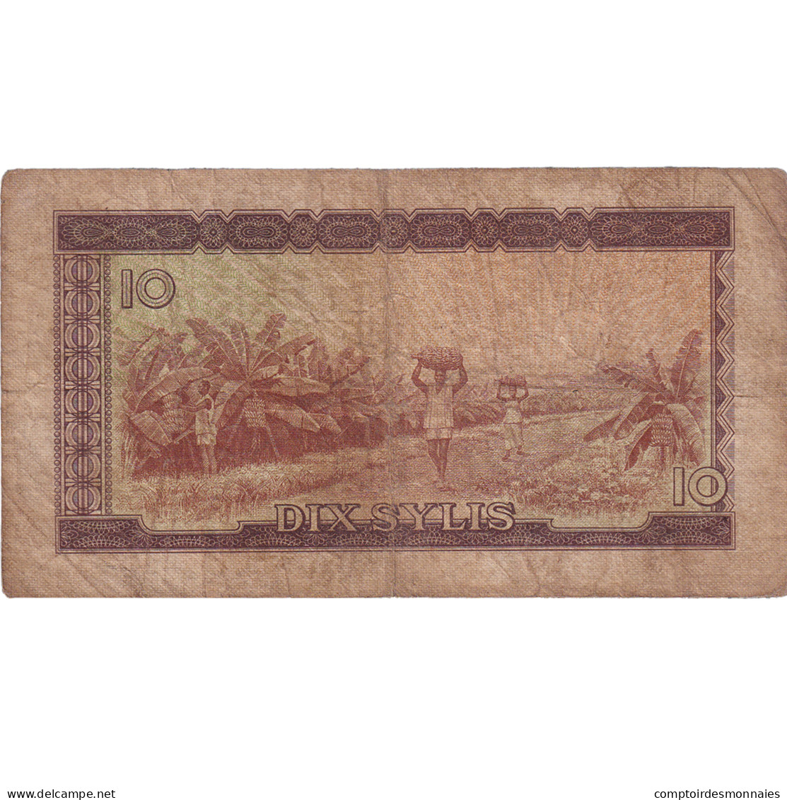 Billet, Guinée, 10 Sylis, 1960-03-01, KM:16, TB - Guinea