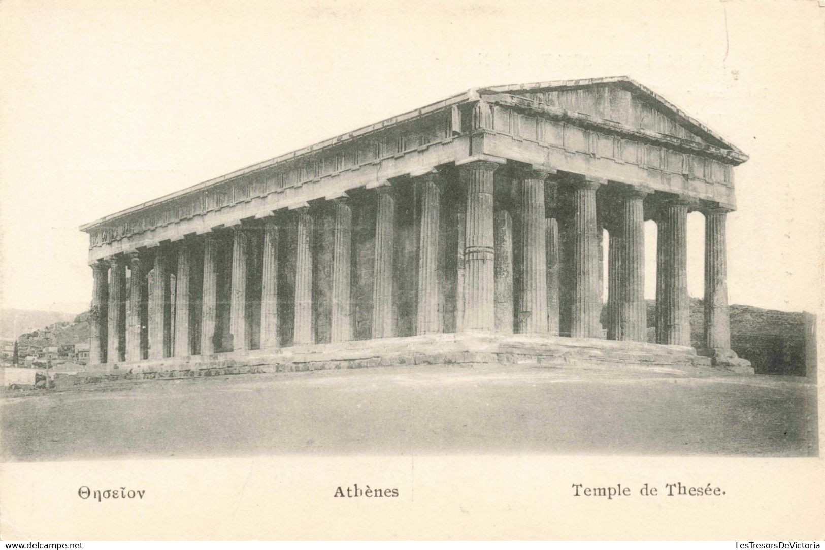 GRECE - Athènes - Temple De Thésée - Carte Postale  Ancienne - Grèce