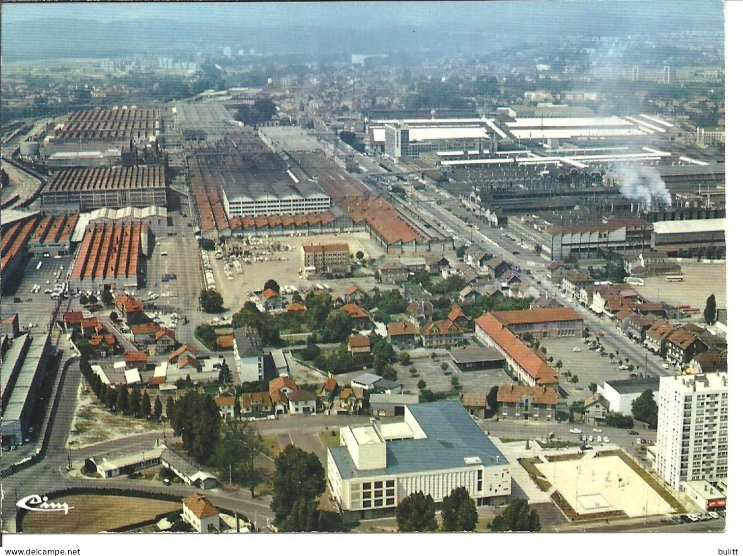 SOCHAUX-MONTBELIARD - Vue Générale Aérienne - Les Usines Peugeot - Sochaux