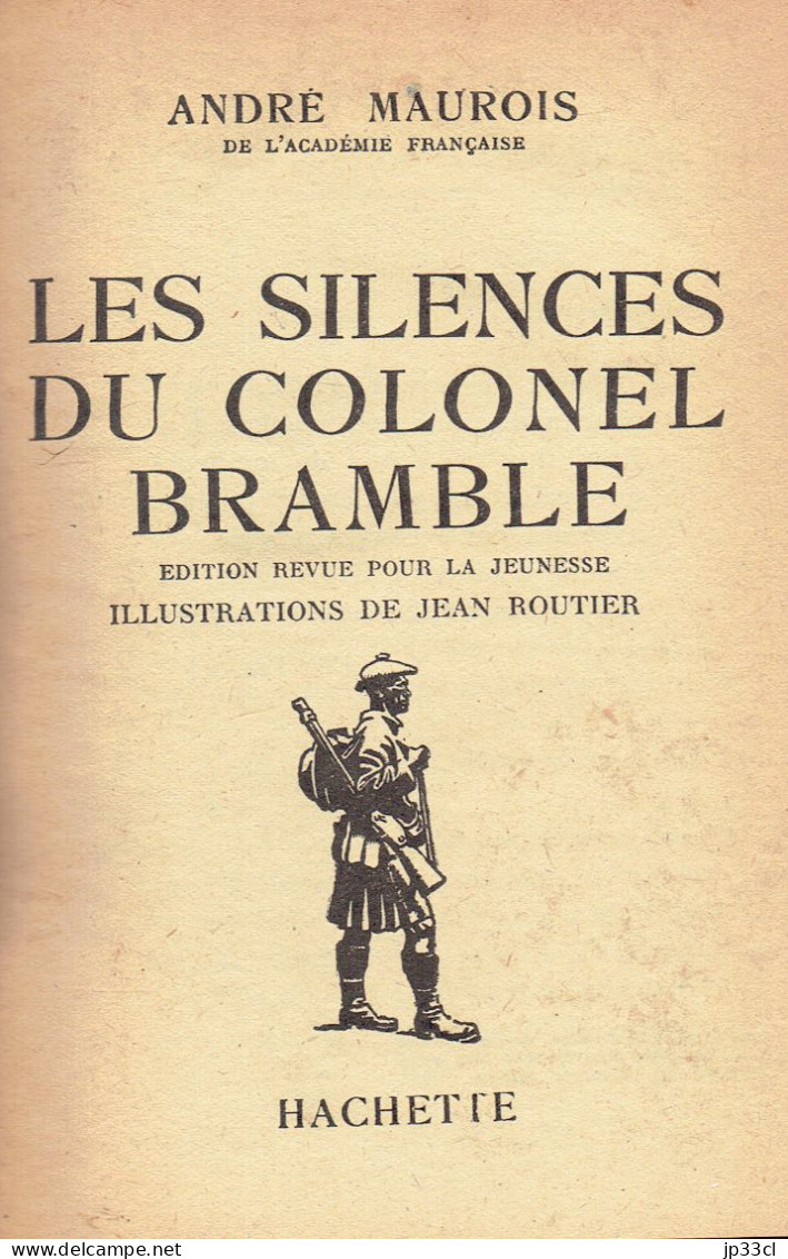 Lot de 8 livres "Bibliothèque verte" (sans jaquette) Ambrière, Campbell, Curwood (2 x), Leroux, Marshall, Maurois, Peyré