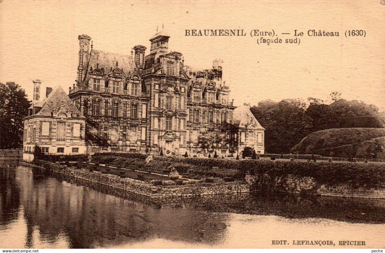 N°113030 -cpa Beaumesnil -le Château- - Beaumesnil