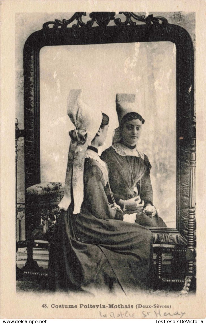 FRANCE - Costume Poitevin Mothais  (Deux Sèvres) - Carte Postale  Ancienne - La Mothe Saint Heray