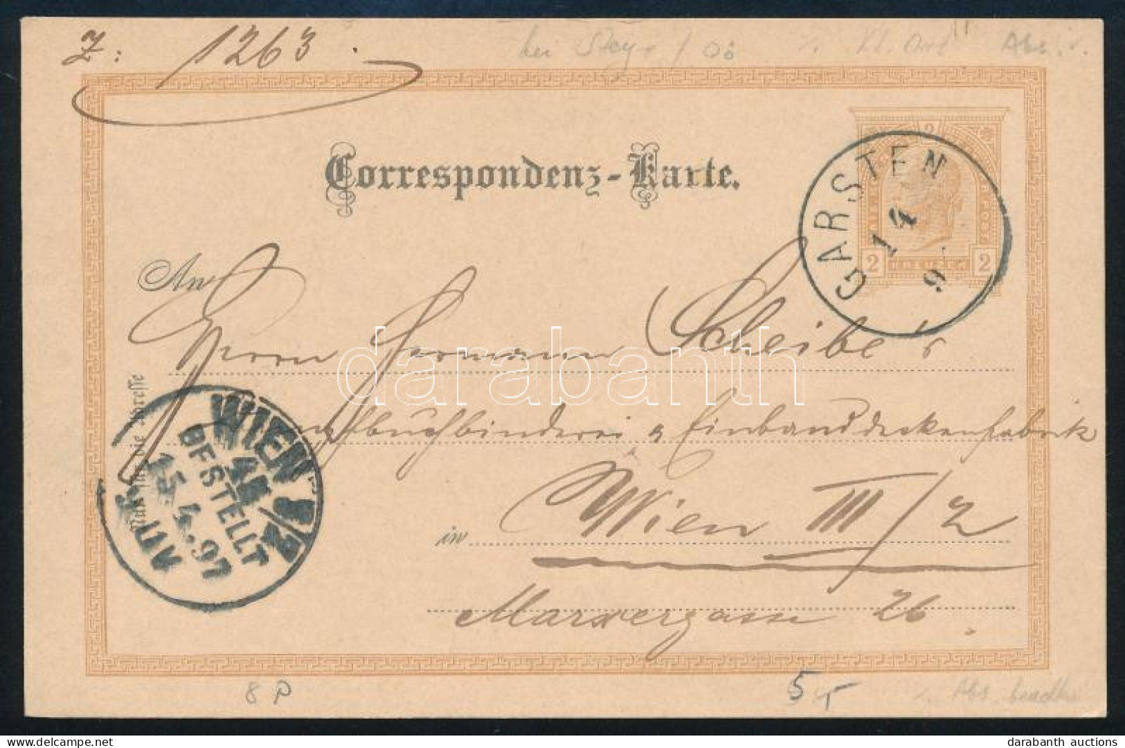 Ausztria 1897 - Other & Unclassified