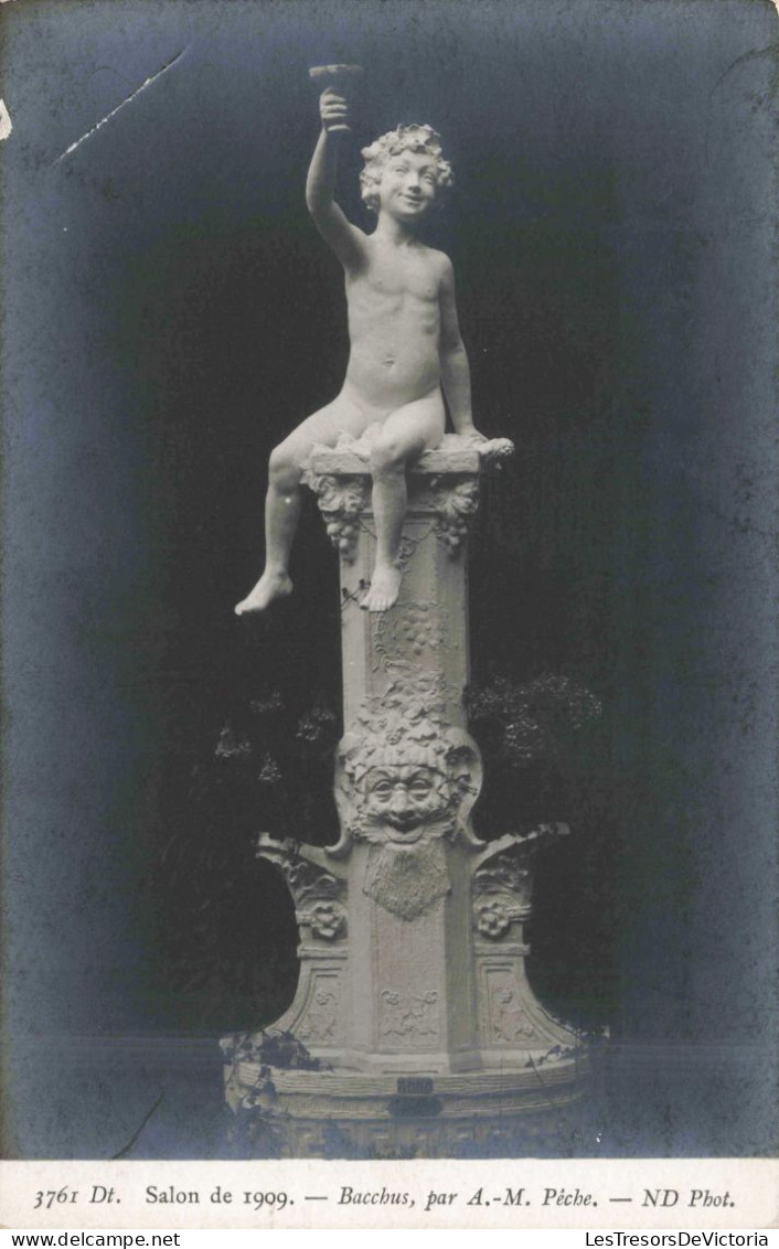 ARTS - Sculptures - Bacchus - Carte Postale Ancienne - Sculptures