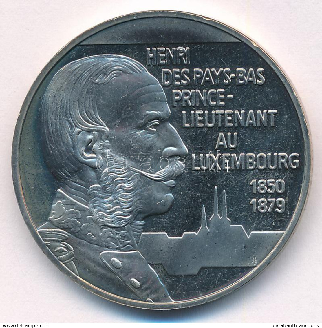 Luxemburg 1996. 5E Cu-Ni "Henri Des Pays-Bas" T:AU Patina Netherlands 1996. 5 Euro Cu-Ni "Henri Des Pays-Bas" C:AU Kraus - Unclassified