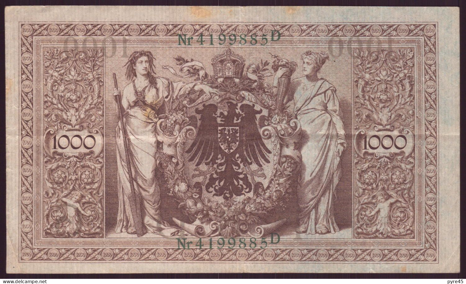 Allemagne, Billet De 1000 Mark, 1910 - 1.000 Mark