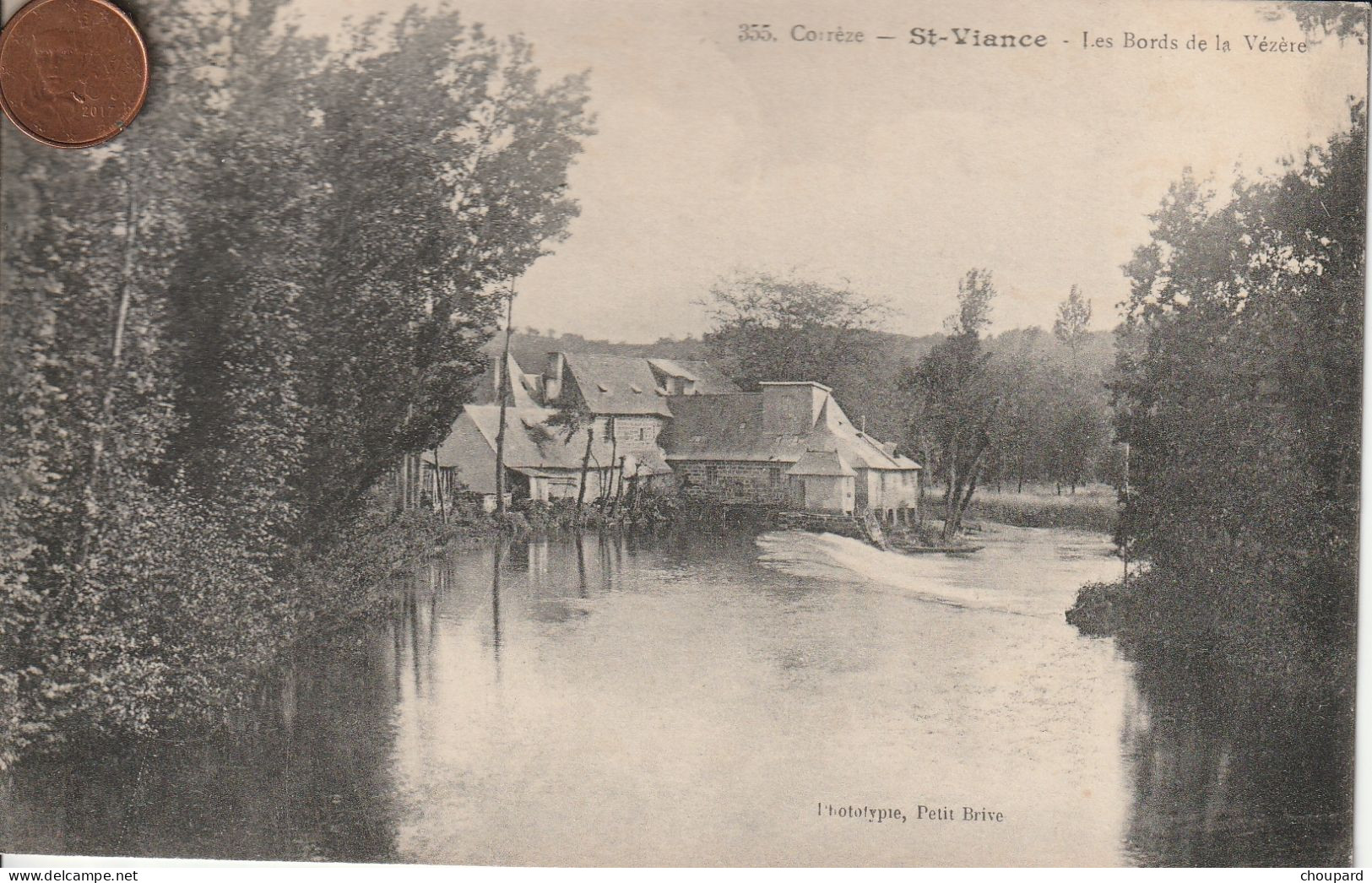 19  - Carte Postale Ancienne De SAINT VIANCE  Les Bords De La Vézère - Autres & Non Classés