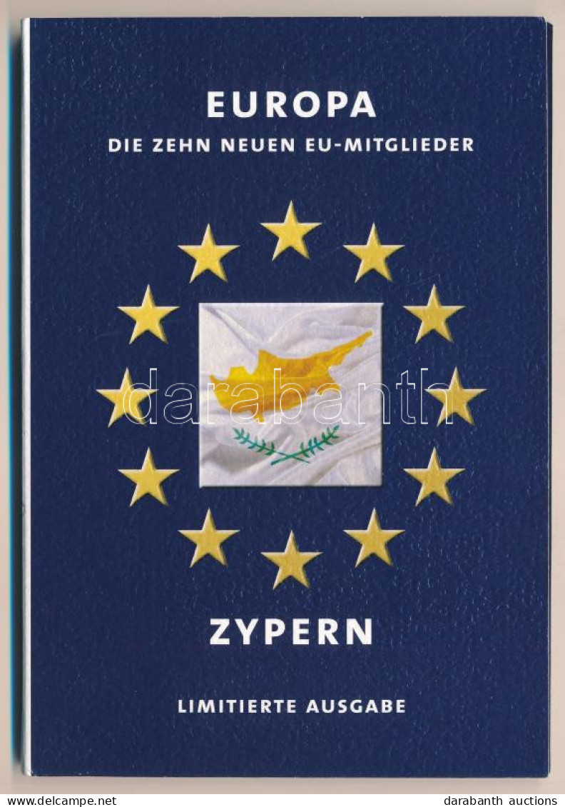 Ciprus 2004. 1c-50c (6xklf) Forgalmi összeállítás + "Nikosia / Európa" Jelzett Ag Emlékérem, Közös "A Tíz új Európai Uni - Ohne Zuordnung