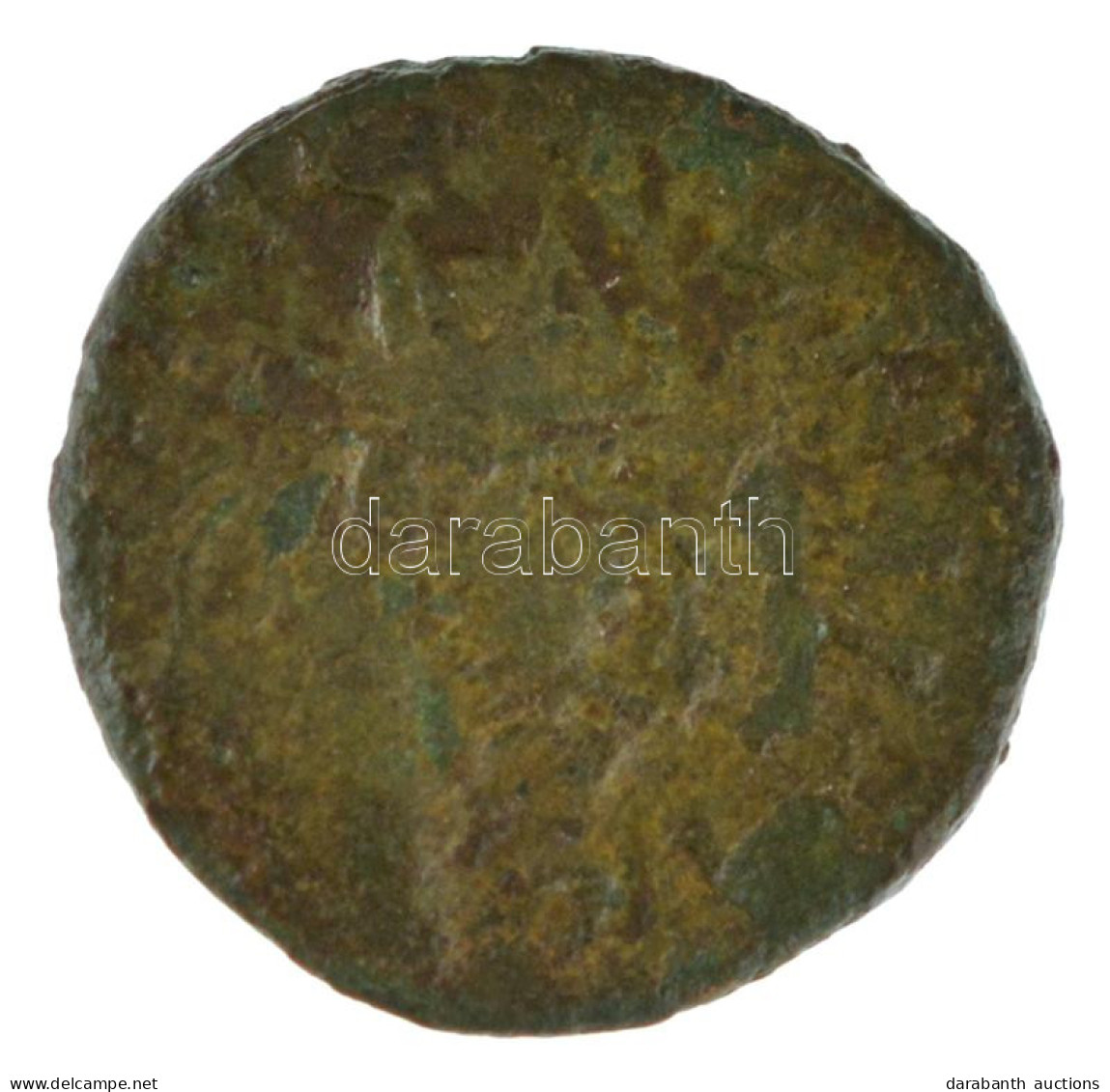 Római Birodalom / Tetricus ~275. Follis (barbár Utánzat) Bronz (1,30g) T:F Roman Empire / Tetricus ~275 Follis (Barbaric - Non Classificati