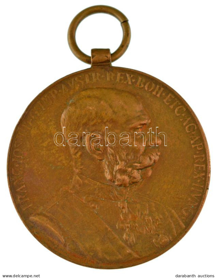 1898. "Jubileumi Emlékérem A Fegyveres Erő Számára / Signum Memoriae (AVSTR)" Bronz Kitüntetés Mellszalag Nélkül T:XF Ki - Unclassified