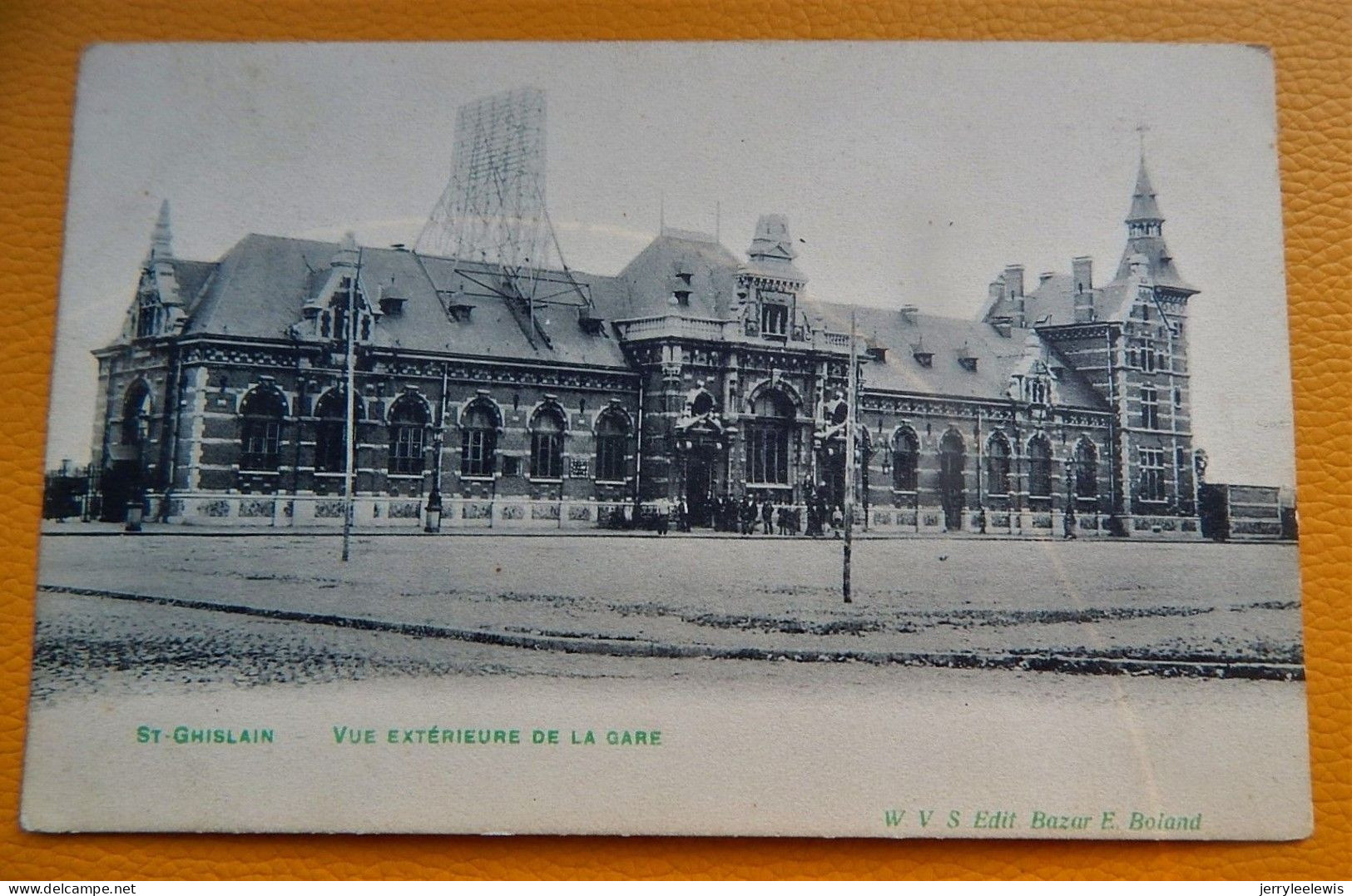 SAINT-GHISLAIN  -   Vue Extérieure De La Gare - Saint-Ghislain