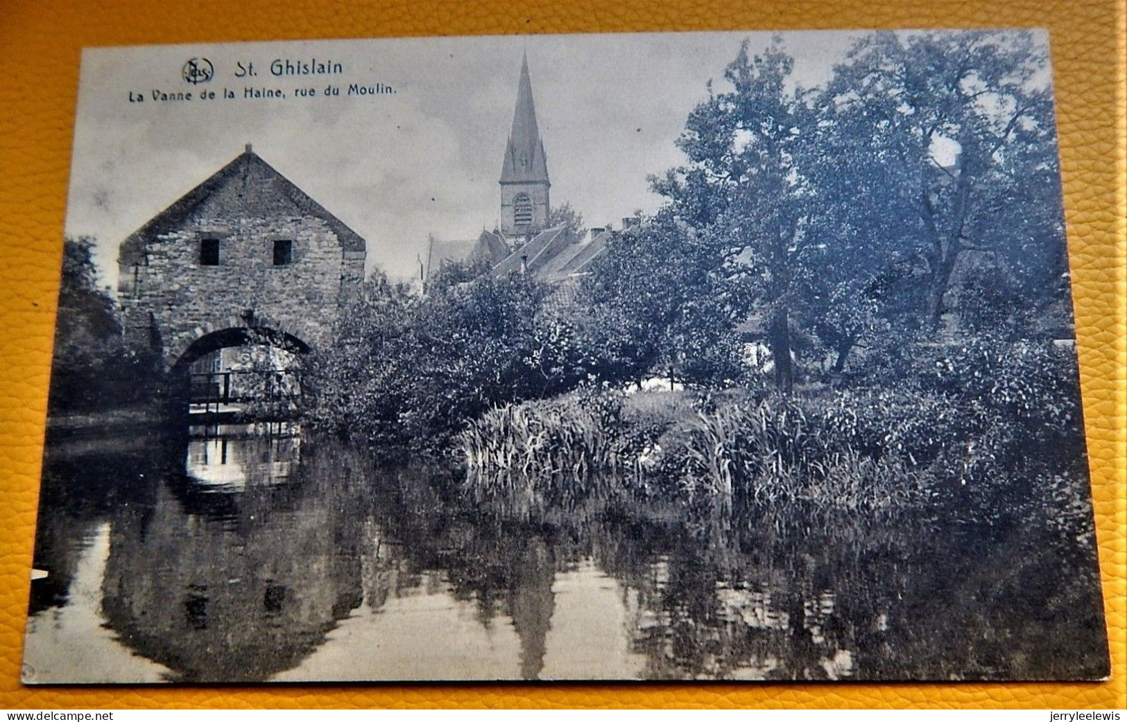 SAINT-GHISLAIN  -   La Vanne De La Haine , Rue Du Moulin - Saint-Ghislain