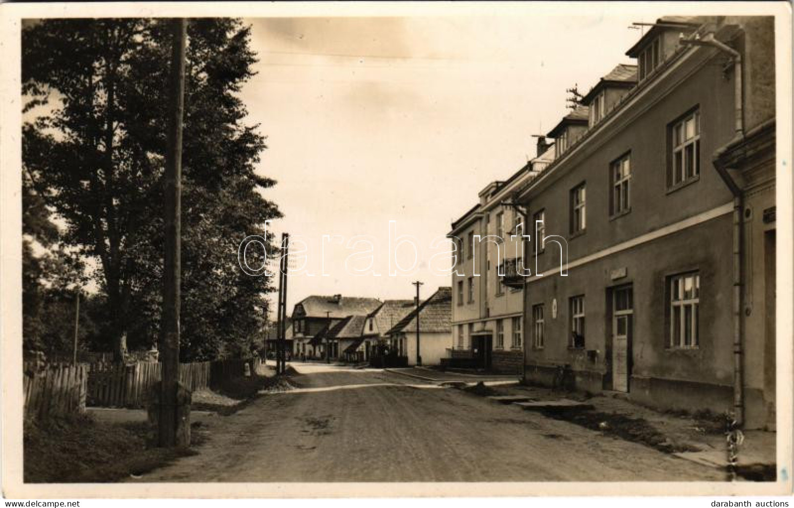 T2/T3 1940 Ökörmező, Volove Polje, Volové, Mizhhirya; Utca Részlet / Street View - Ohne Zuordnung