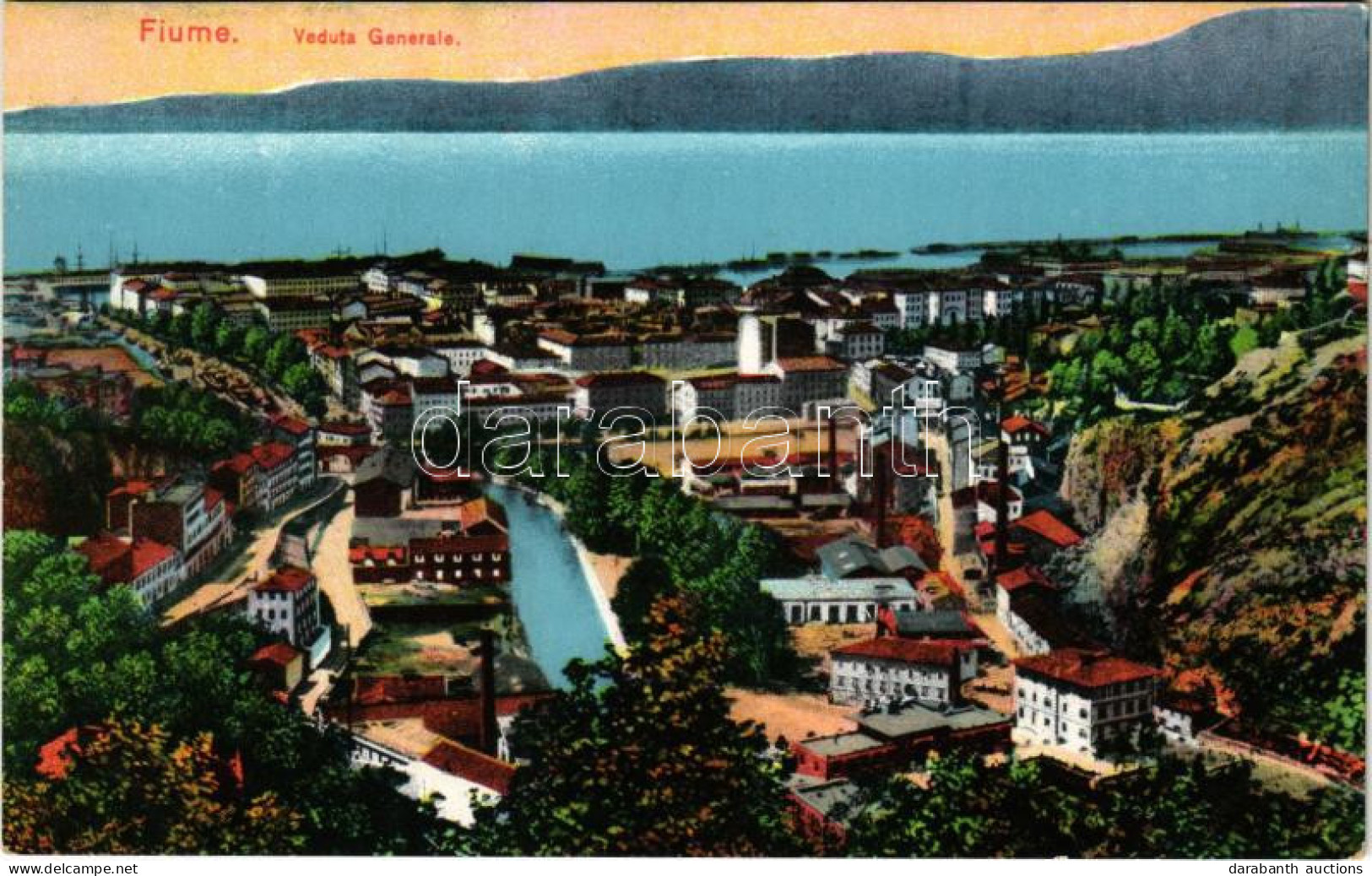 ** T2 Fiume, Rijeka; Veduta Generale / General View - Unclassified