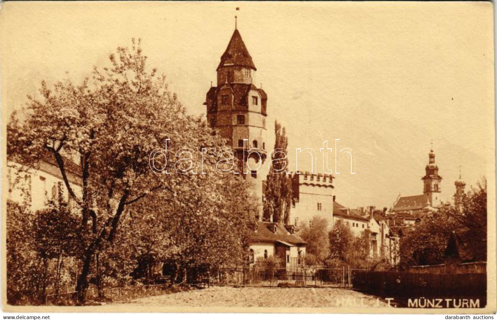 ** T2 Hall In Tirol, Münzturm / Tower / Pénzverő Torony - Unclassified