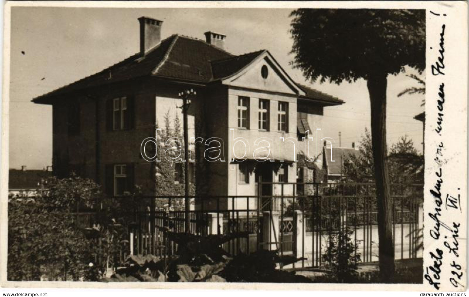 T2/T3 1928 Linz, The Letter Writer's House / A Levélíró Otthona. Photo - Non Classés