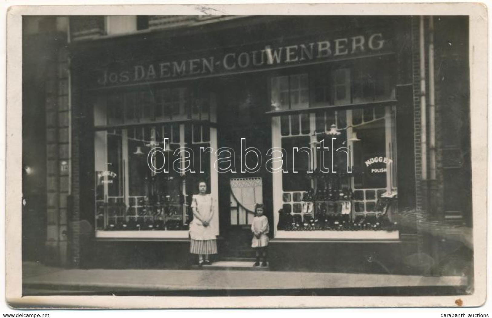 * T2/T3 1924 Turnhout, Jos Daemen-Couwenberg / Shoe Store, Shop, Photo (EB) - Ohne Zuordnung