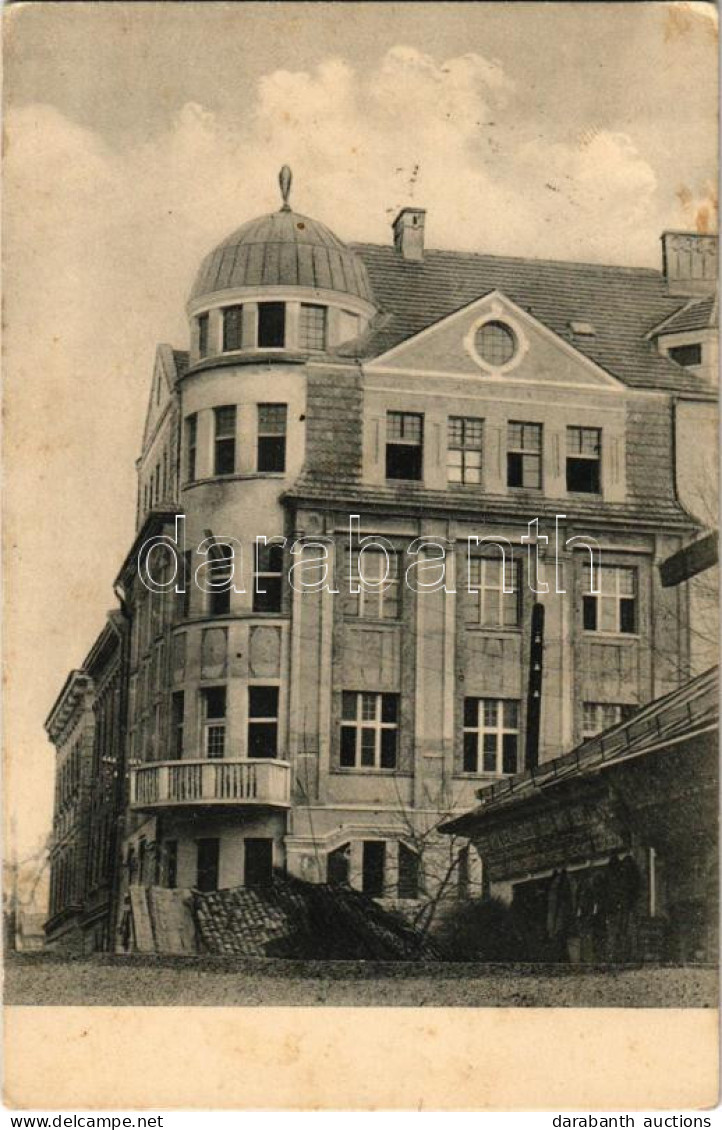 T2/T3 1915 Bosanski Brod, Street View + "K.u.K. MILIT. POST BOS. BROD" (fl) - Non Classés