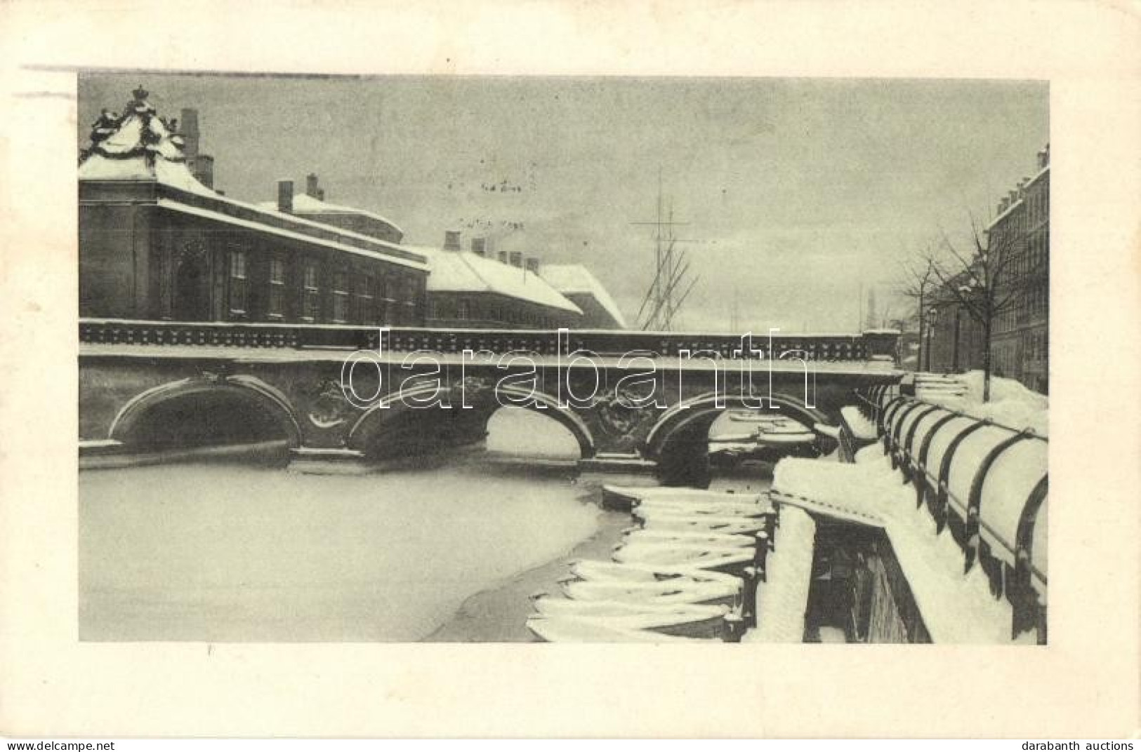 * T2 Copenhagen, Kobenhavn; Marmorbroen / Bridge In Winter - Non Classificati