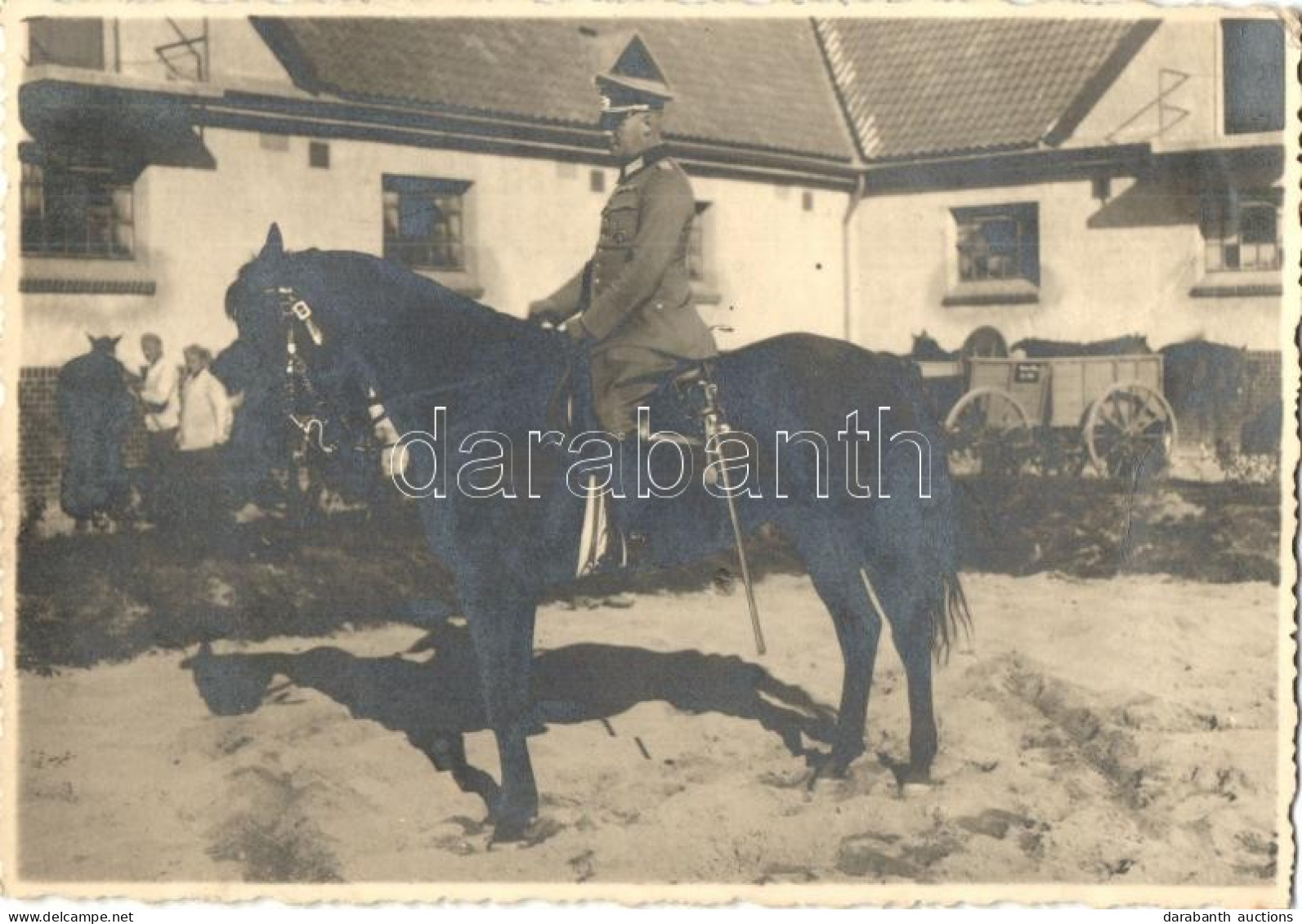 * T2/T3 1938 Biskupiec, Bischofsburg; German Cavalryman. W. Moldenhauer Photo (EK) - Ohne Zuordnung