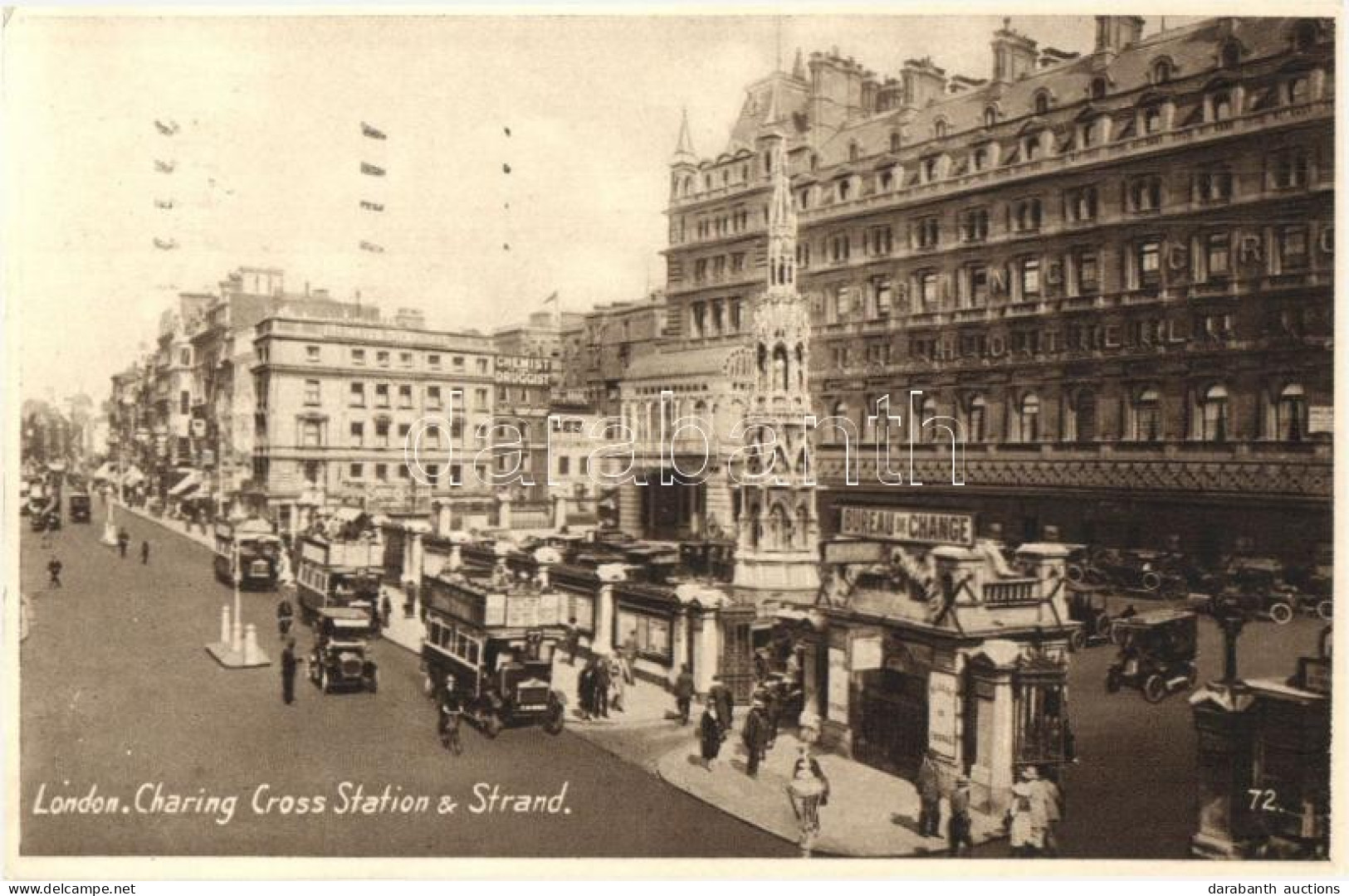 * T2 London, Charing Cross Station & Strand, Bureau De Change, Autobuses - Ohne Zuordnung