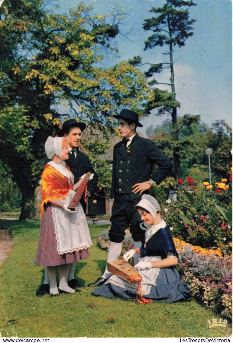 FRANCE - La Lorraine Pittoresque - Joueuses D'Epinette - Parc - Colorisé - Carte Postale Ancienne - Lorraine