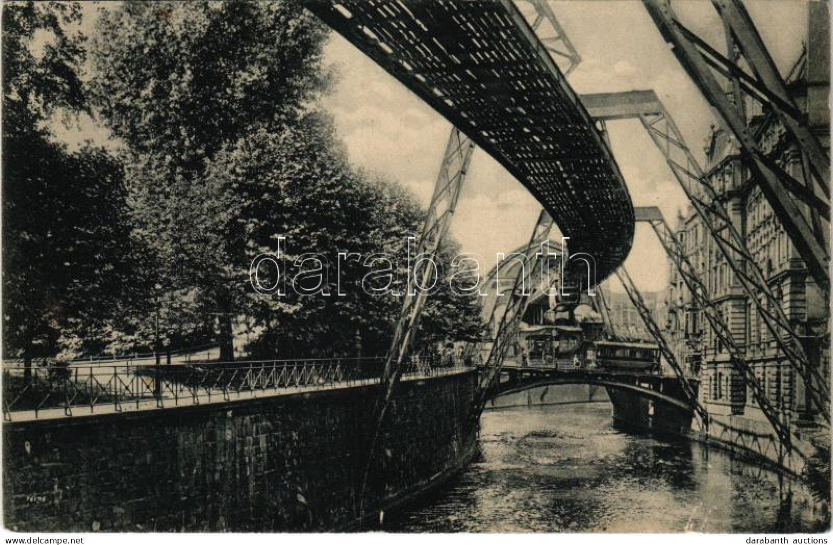 * T2/T3 Wuppertal, Schwebebahn Elberfeld-Barmen, Schwebebahnhof Döppersberg / Elevated Railway, Railway Station - Zonder Classificatie