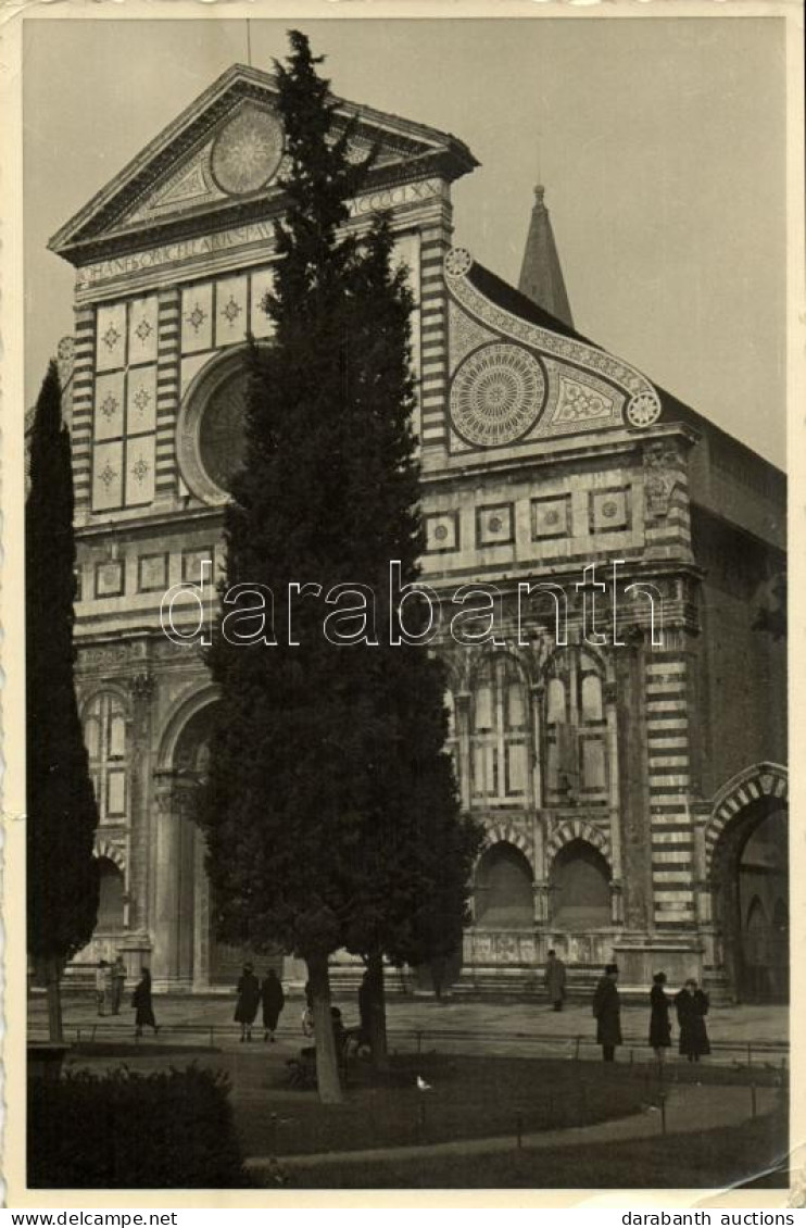 ** T2/T3 Firenze, Florence; Santa Maria Novella / Church, Photo (non PC) (EK) - Non Classificati