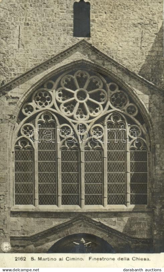 * T2 1915 San Martino Al Cimino, Finestrone Della Chiesa / Church, Window - Ohne Zuordnung