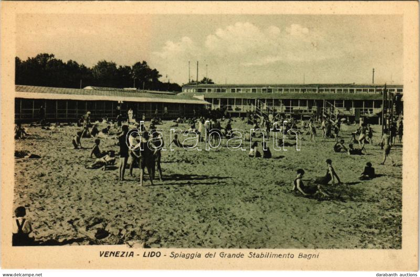 ** T1 Venezia, Venice; Lido, Spiaggia Del Grande Stabilimento Bagni / Beach - Non Classificati