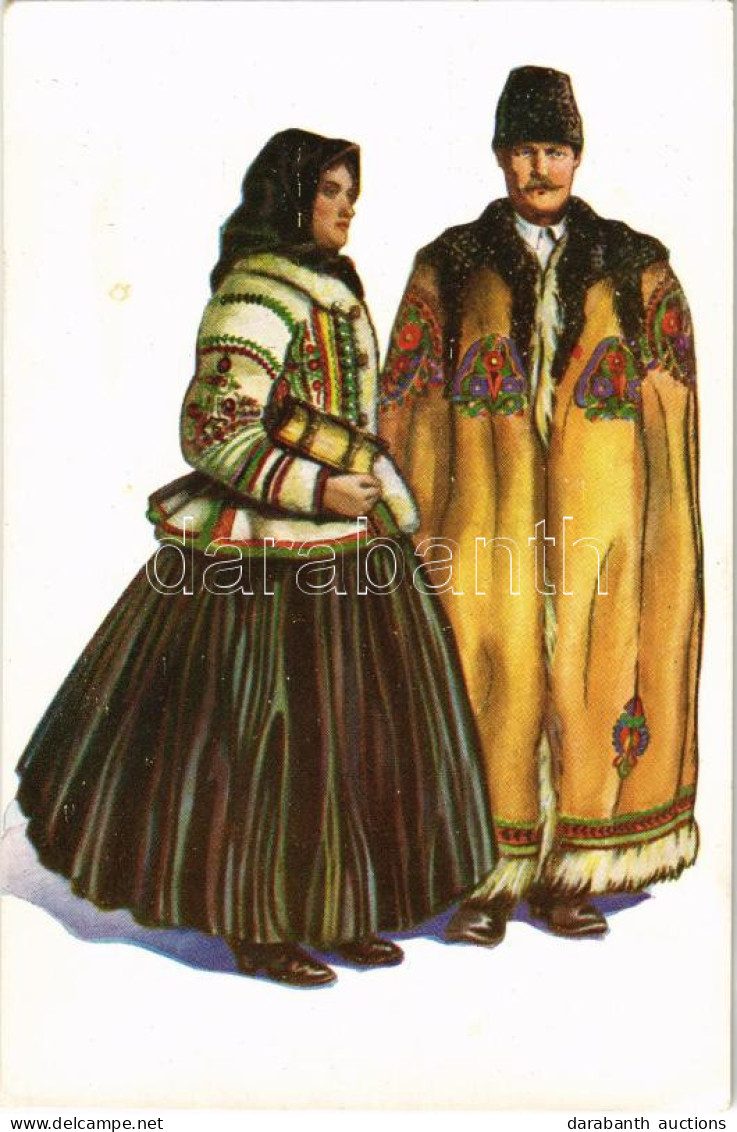 ** T2 Békéscsaba, Népviselet, Magyar Folklór / Hungarian Folklore Art Postcard S: Csikós Tóth András - Non Classés